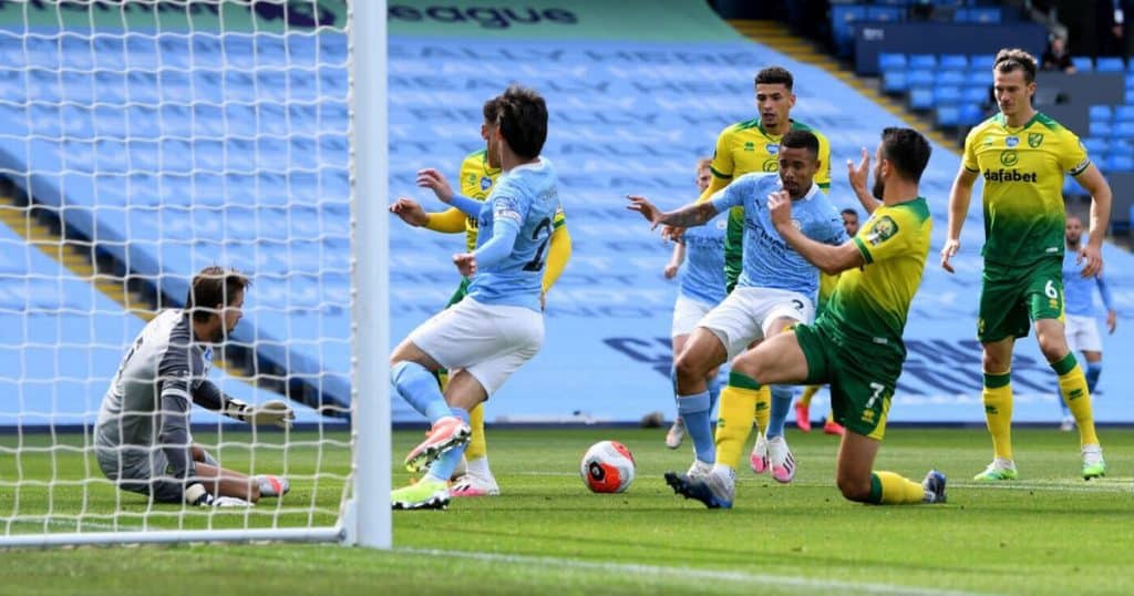 Manchester City contra Norwich