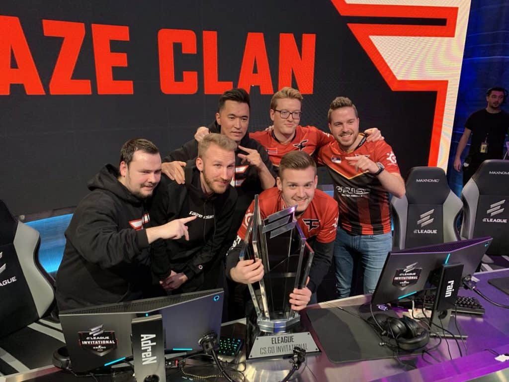 Fnatic contra FaZe Clan