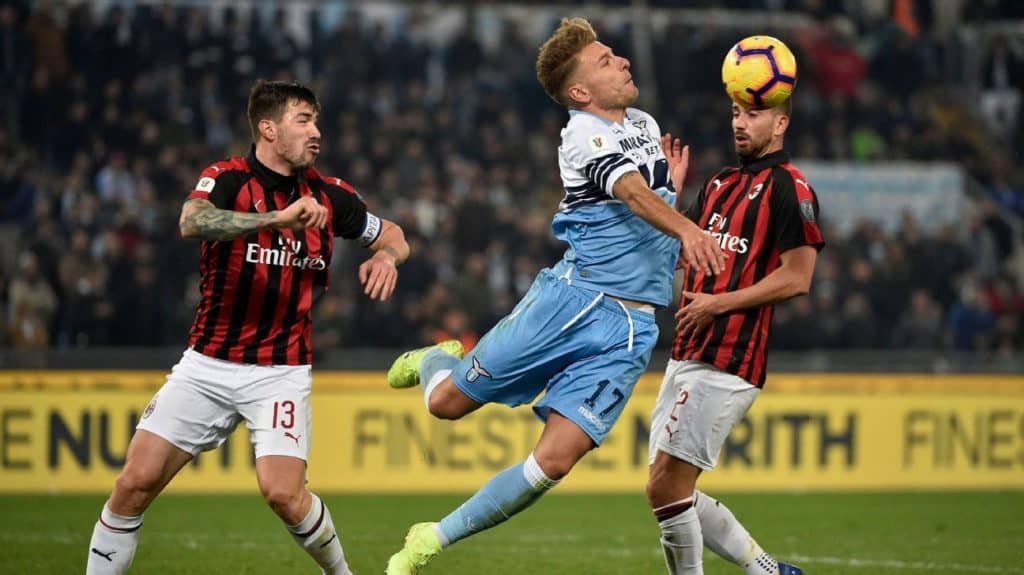 AC Milán contra Lazio