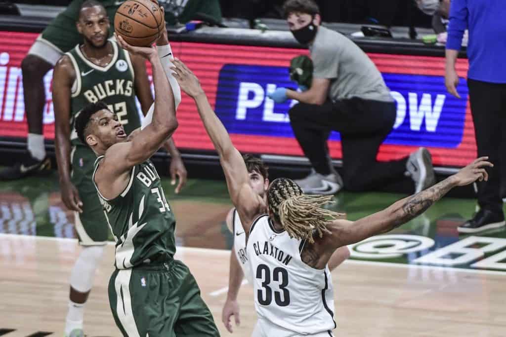 Milwaukee Bucks vs. the Brooklyn Nets