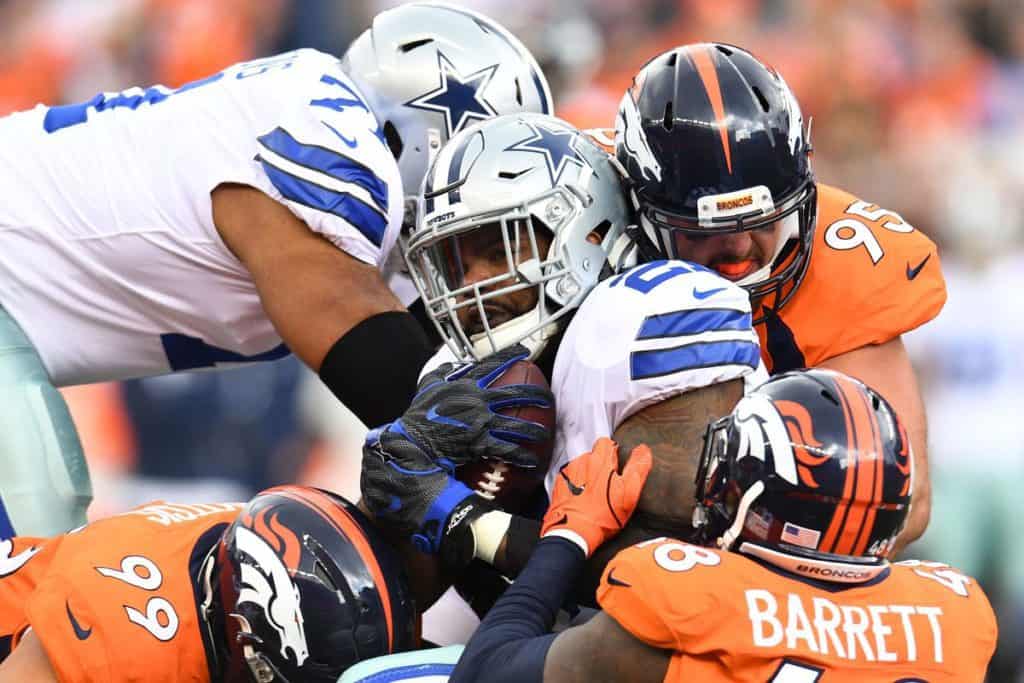 Vaqueros de Dallas contra Broncos de Denver