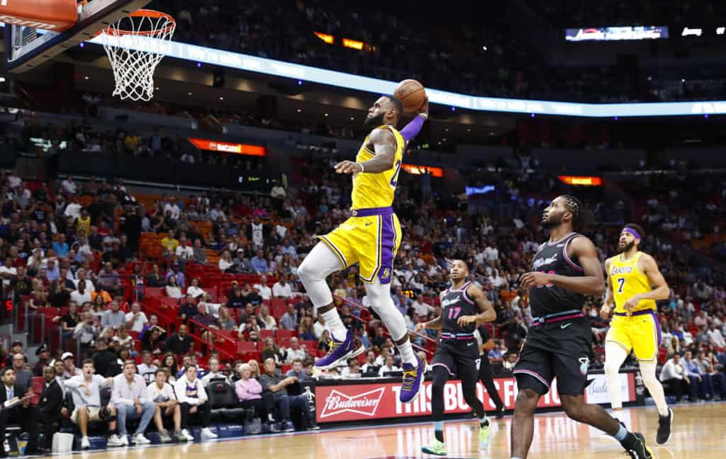 Los Ángeles Lakers contra Miami Heat