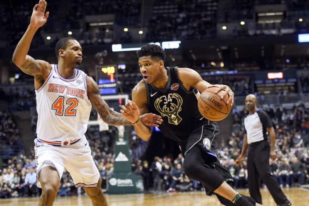 Milwaukee Bucks contra NY Knicks