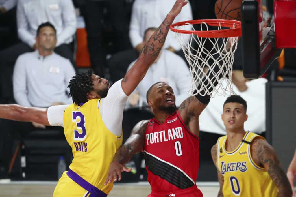 Portland Trail Blazers x Los Angeles Lakers