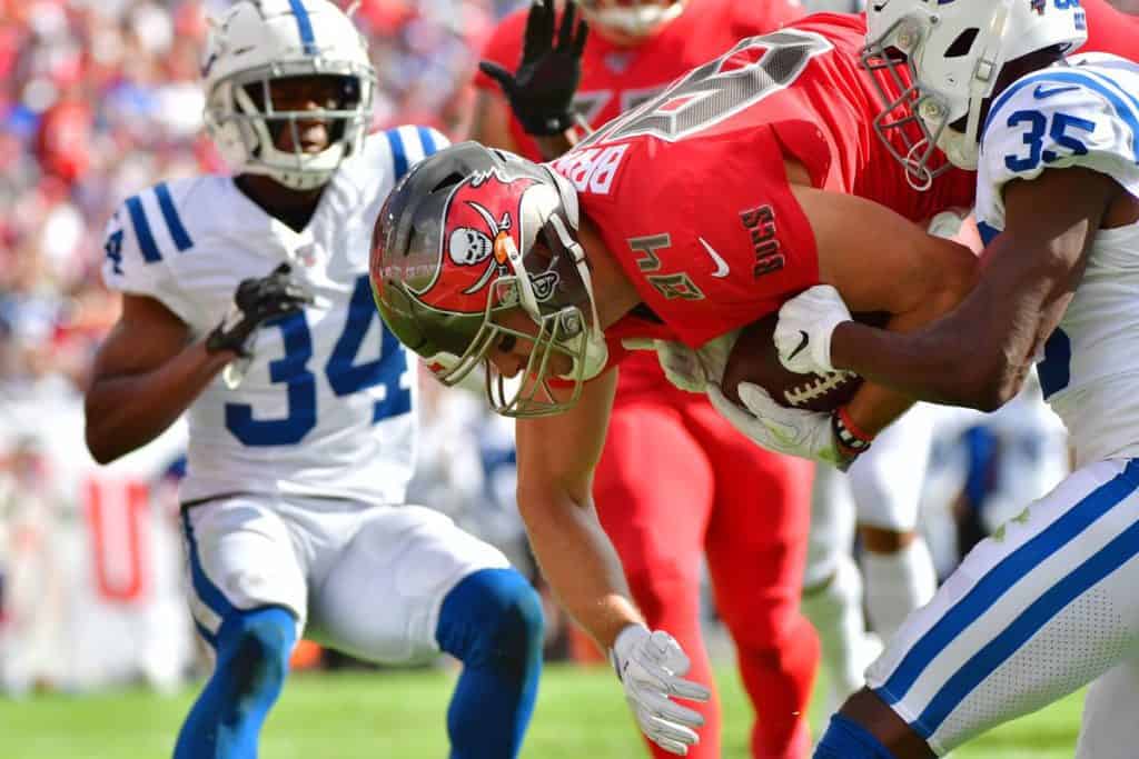 Bucaneros de Tampa Bay contra Colts de Indianápolis