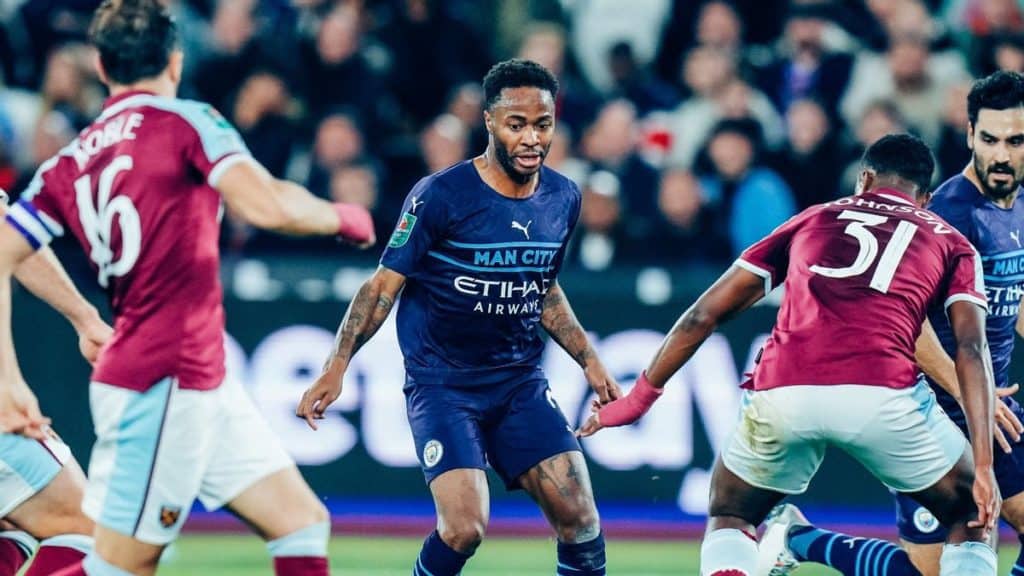 West Ham contra Manchester City