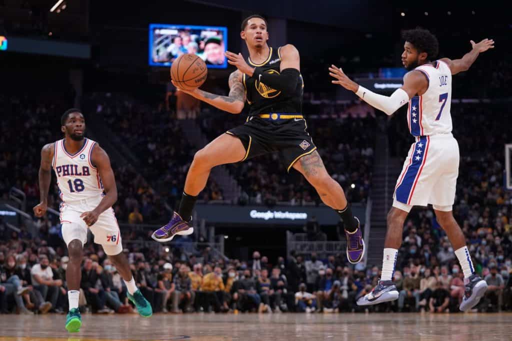 Golden State Warriors contra Philadelphia 76ers