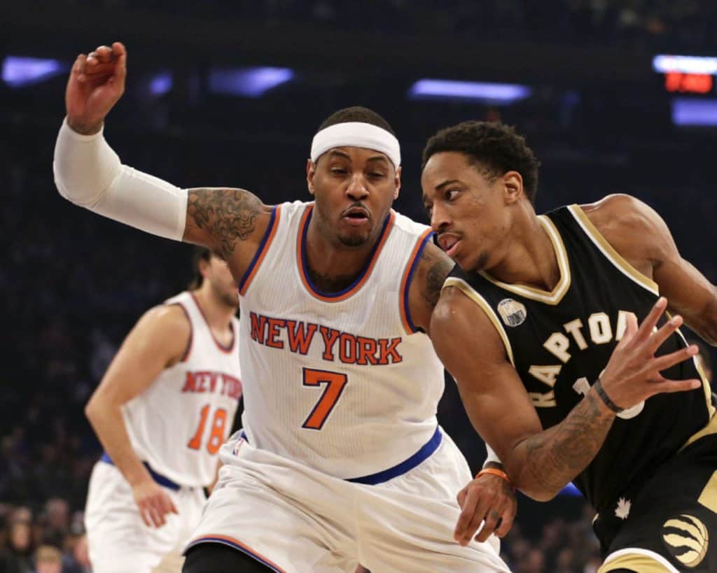 Toronto Raptors contra NY Knicks