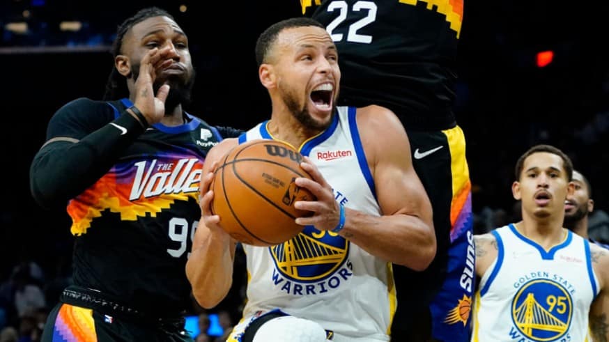 Golden State Warriors vs Phoenix Suns 2021 22 NBA Temporada Odds e escolha grátis