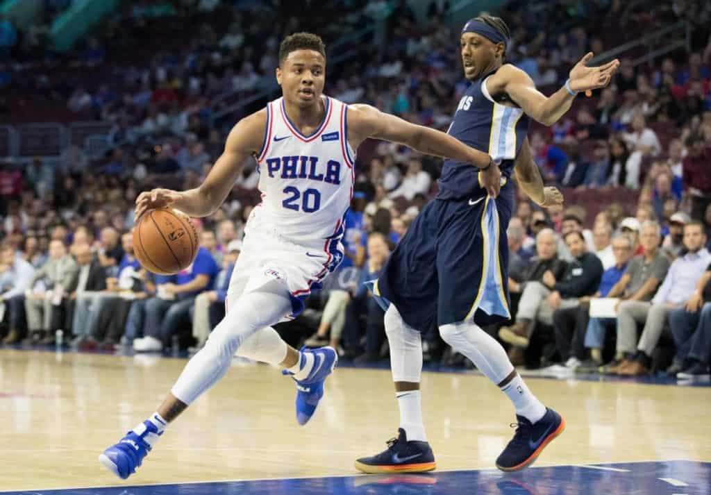 Memphis Grizzlies contra Filadelfia 76ers