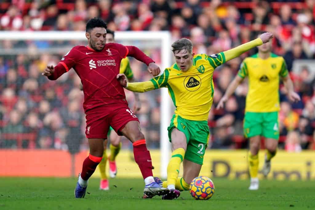 Liverpool contra Norwich