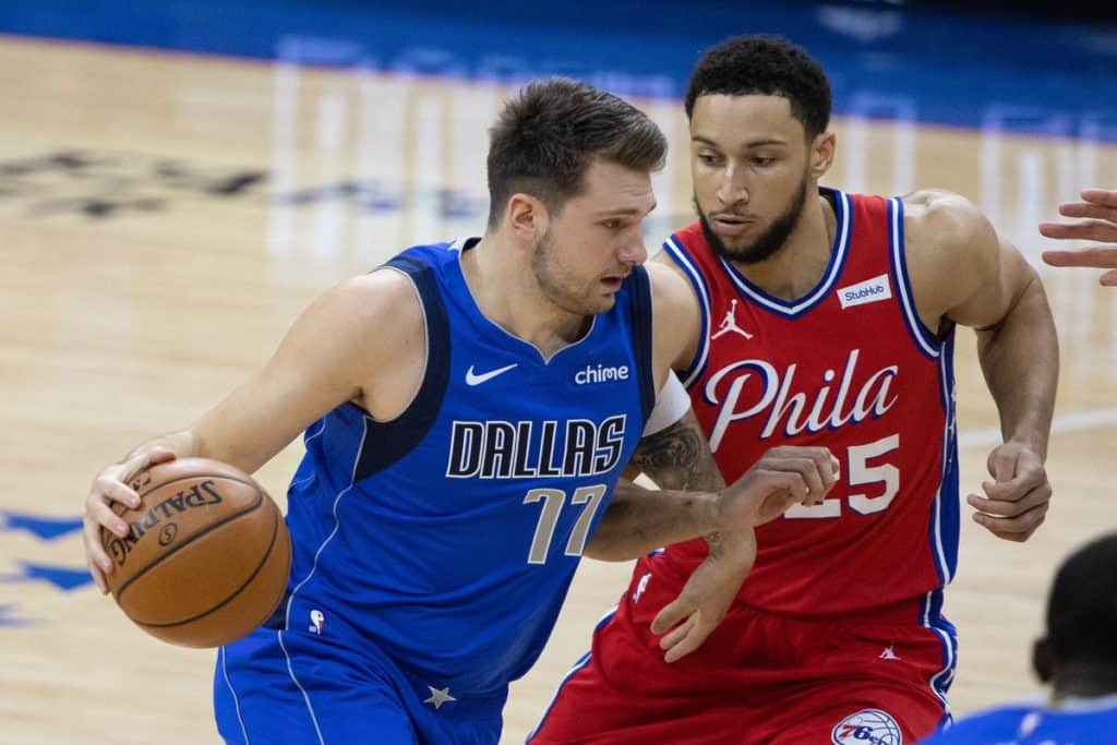 76ers de Filadelfia contra Mavericks de Dallas