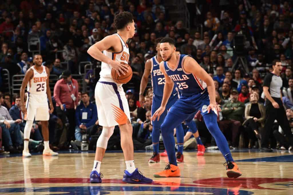 Philadelphia 76ers contra Phoenix Suns