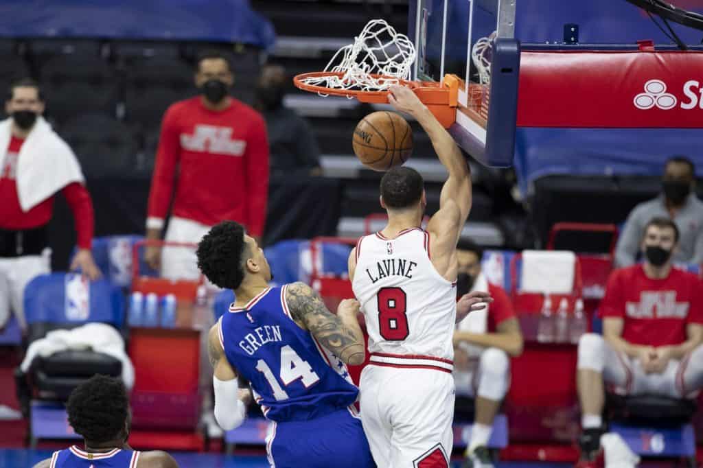 Chicago Bulls contra Filadelfia 76ers