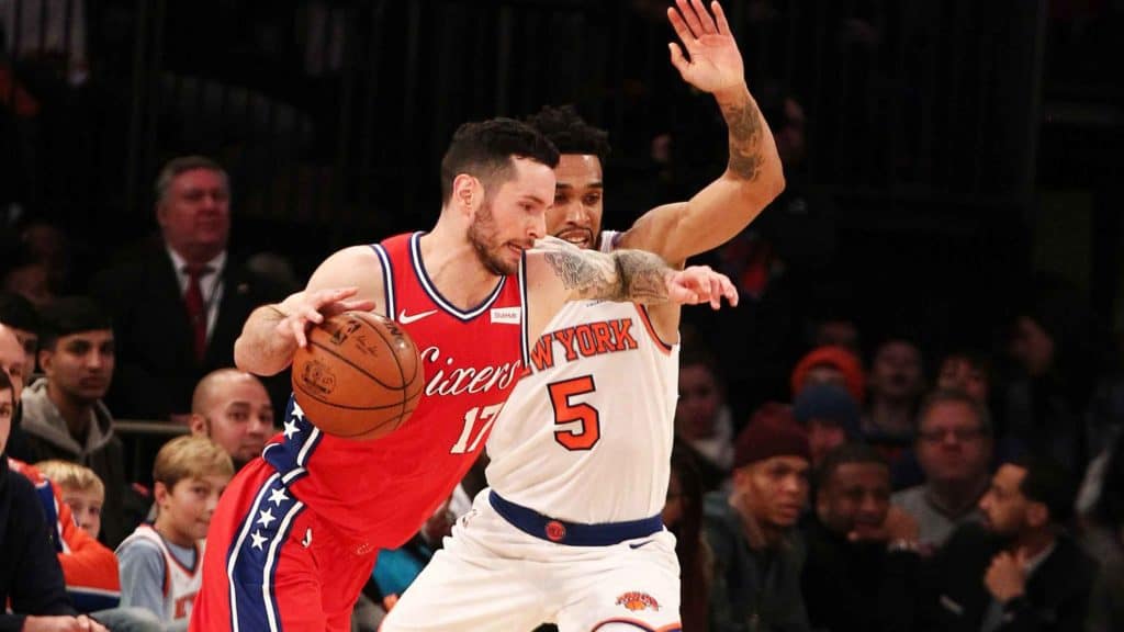 Philadelphia 76ers contra New York Knicks