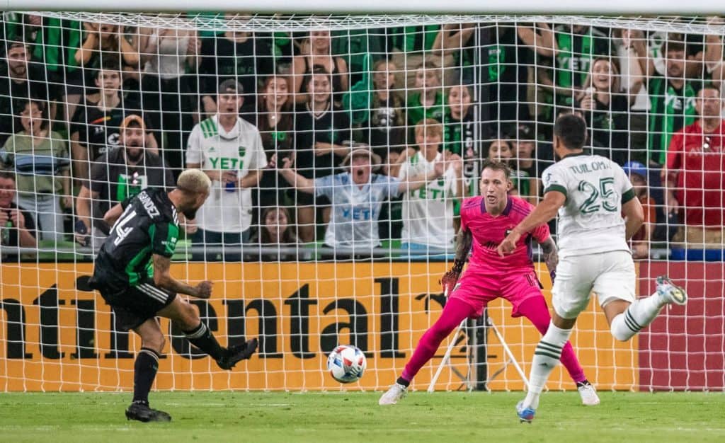 Austin FC contra Portland Timbers