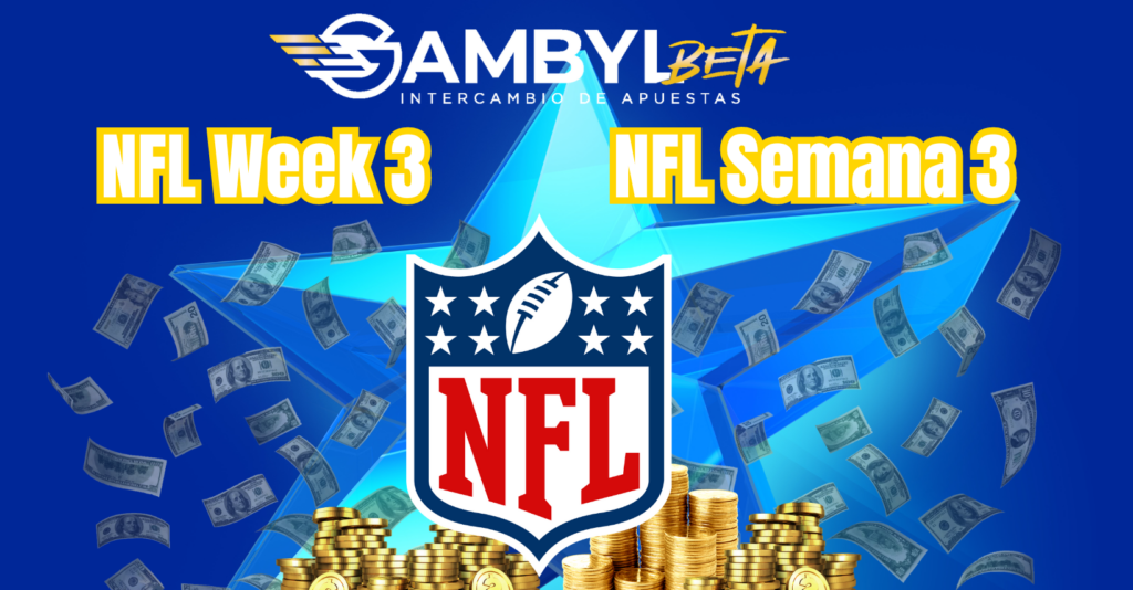 Apuestas de la semana 3 de la NFL