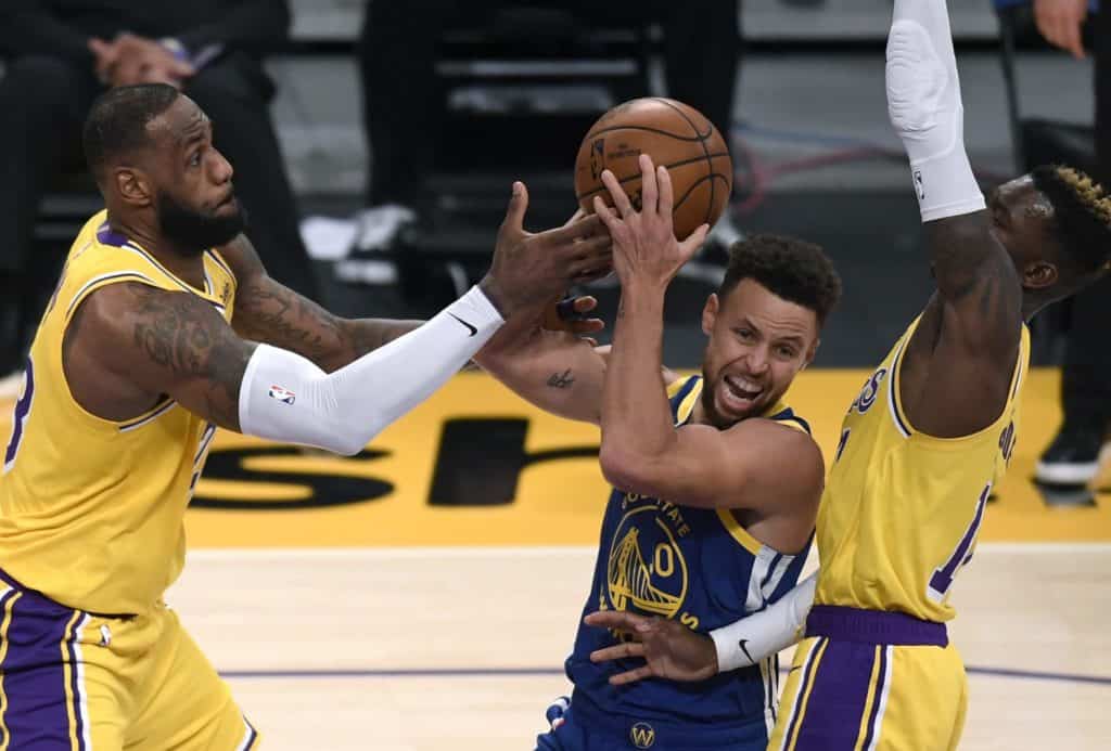 Golden State Warriors contra Los Ángeles Lakers