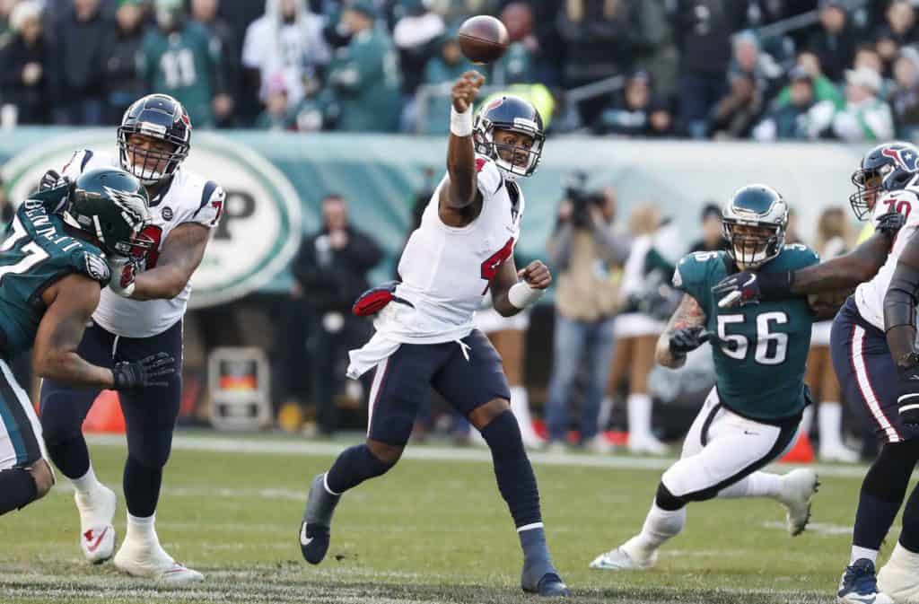 Eagles contra Texans en probabilidades de apuestas de TNF y elección gratuita