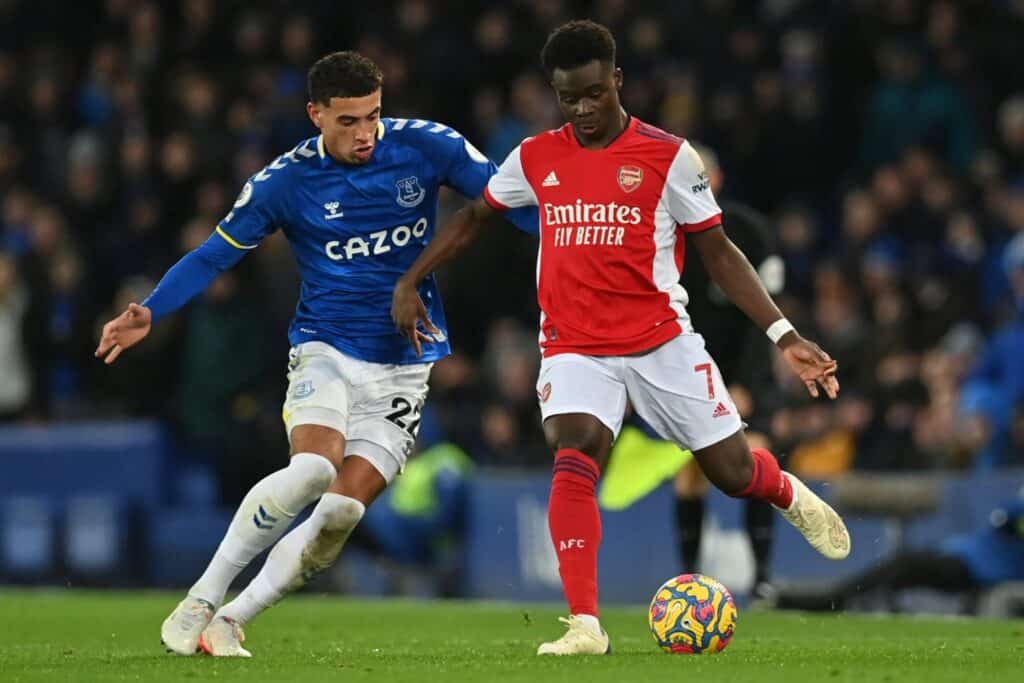 Arsenal contra Everton