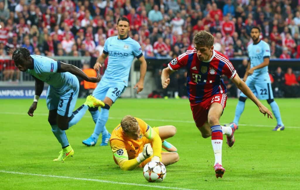 Quarterfinals: Manchester City vs. Bayern München