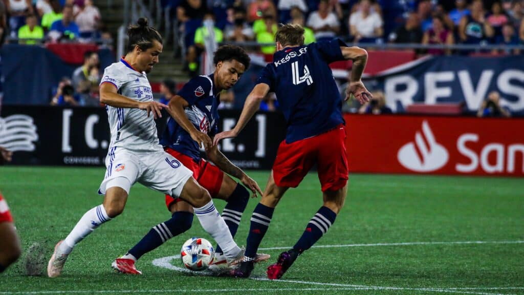 FC Cincinnati x Nova Inglaterra