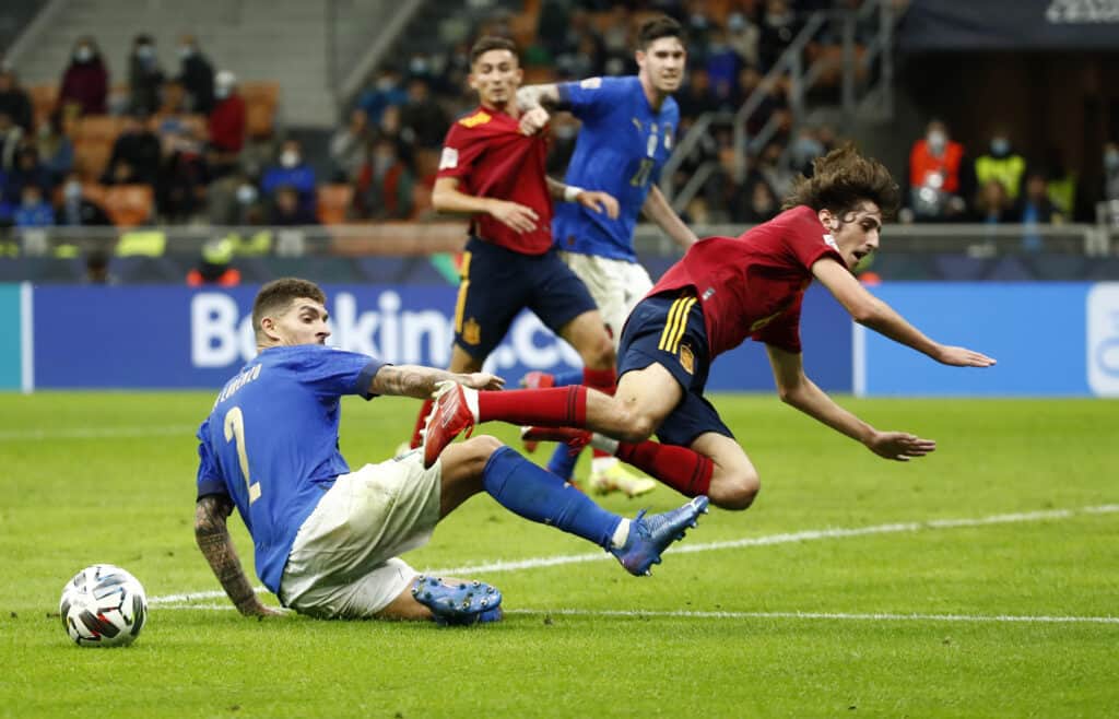 Semifinales: España vs. Italia