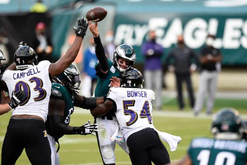 Ravens contra Eagles