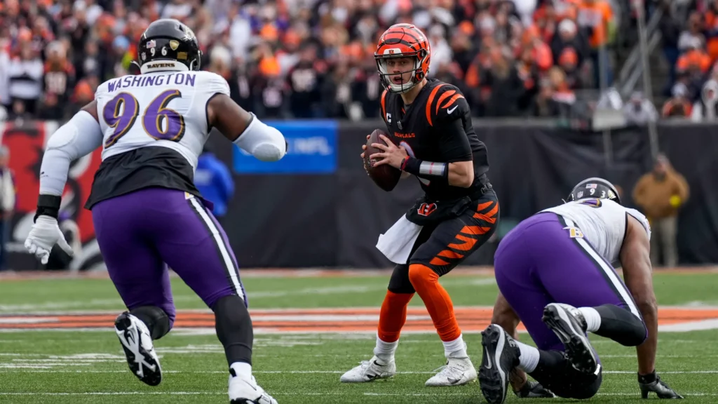 Bengals em Ravens