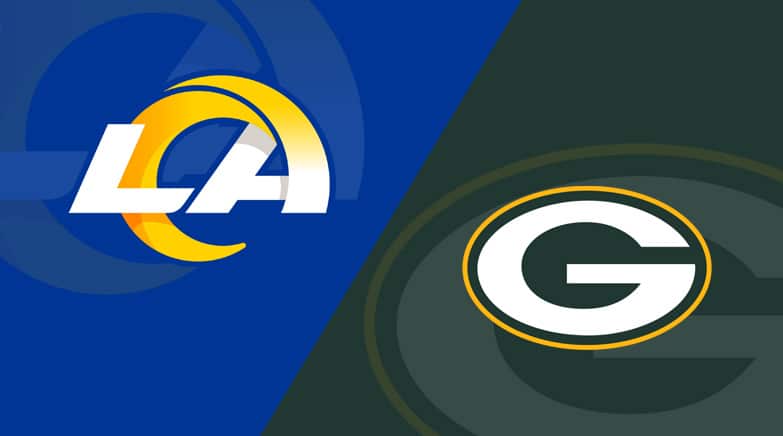 Los Rams contra los Packers